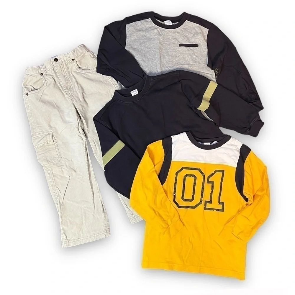 Vintage Gymboree Bundle Scouts Honor Ahead Of The Class‎ Shirts Pants Boys 6